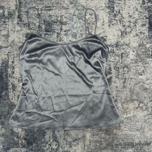 Elie Tahari silver tank